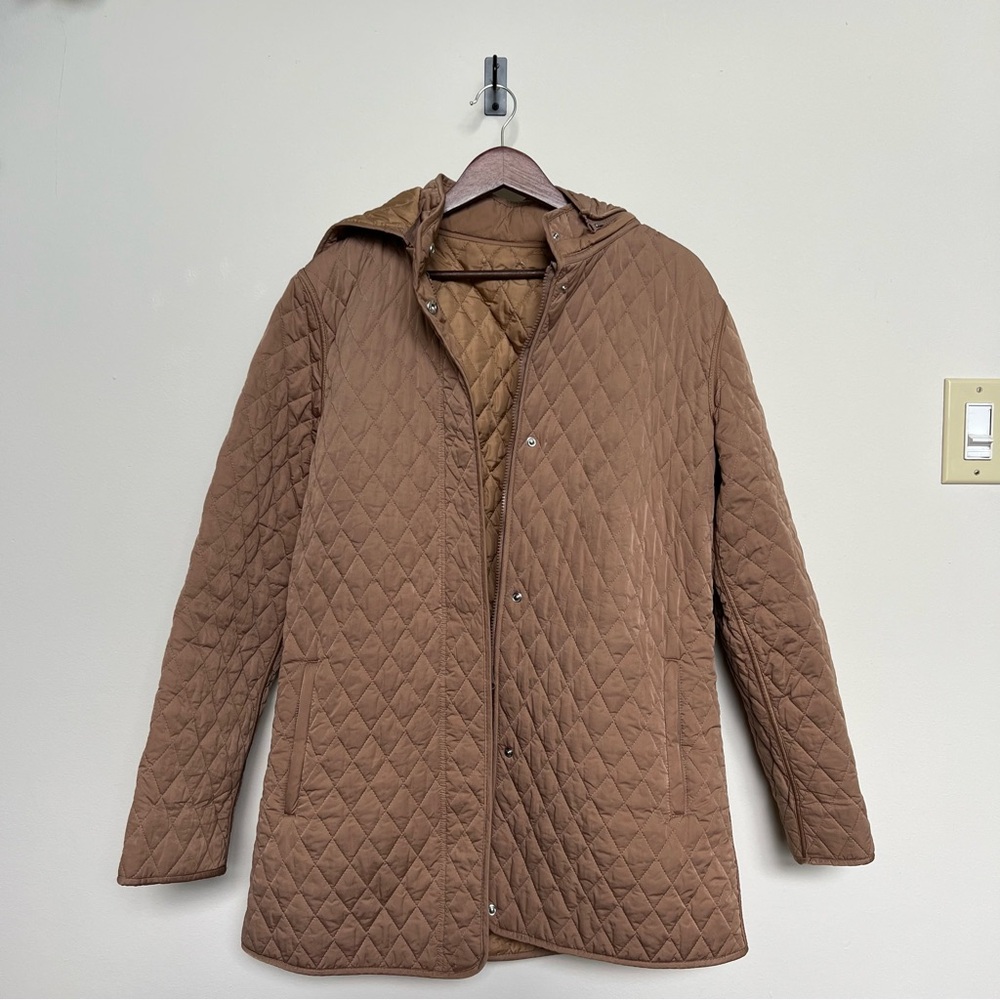 Tan Quilted Jacket